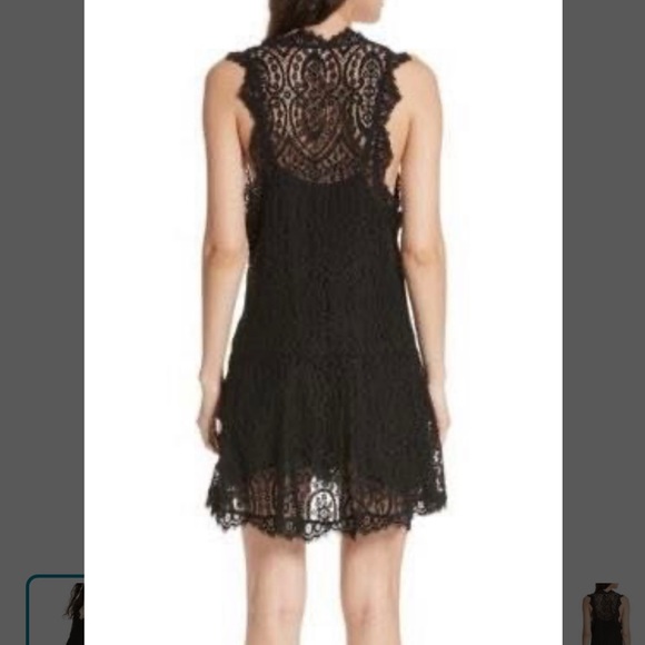 Free people lace black dress - Picture 4 of 6